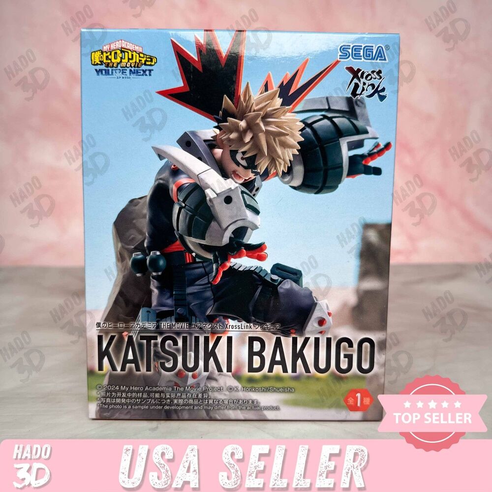Katsuki Bakugo My Hero Academia THE MOVIE Your Next XrossLink Figure NEW Japan